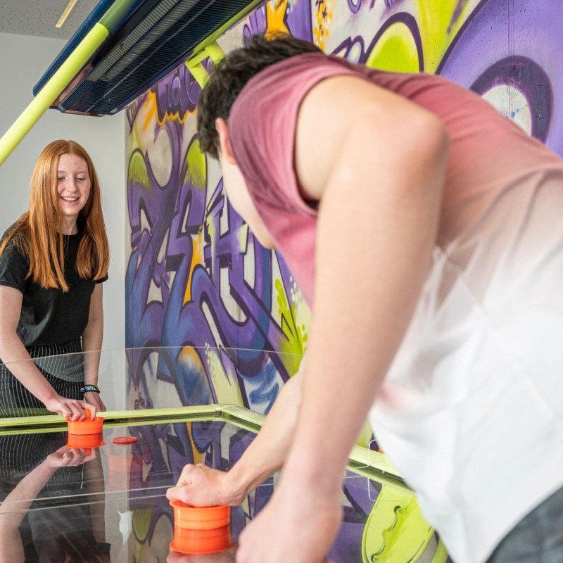 Hobby room for young guests in the Zehnerkar