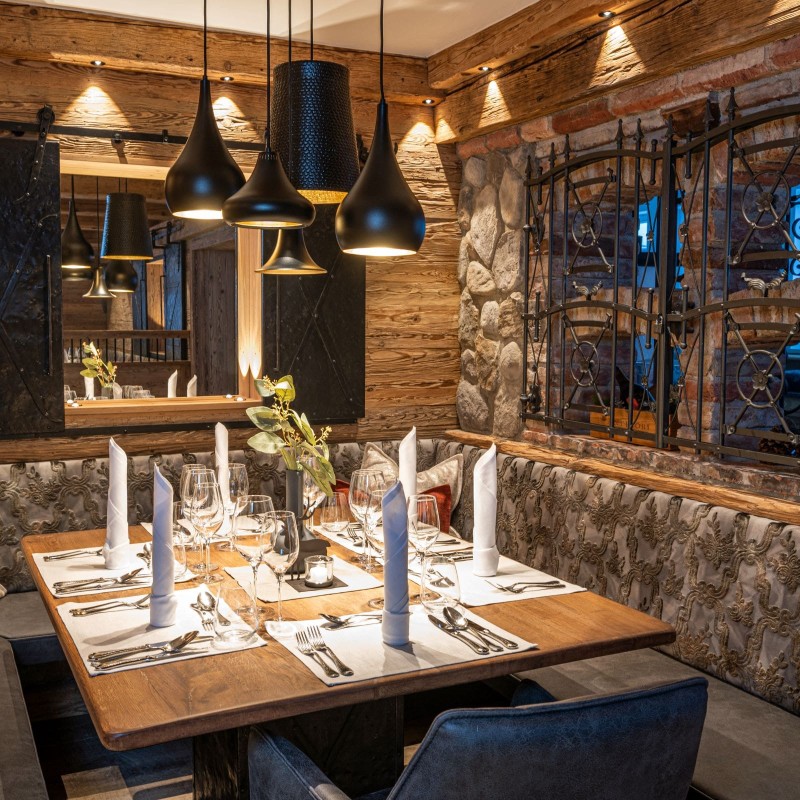 Tasty creations are served in the Restaurant Zehnerkar