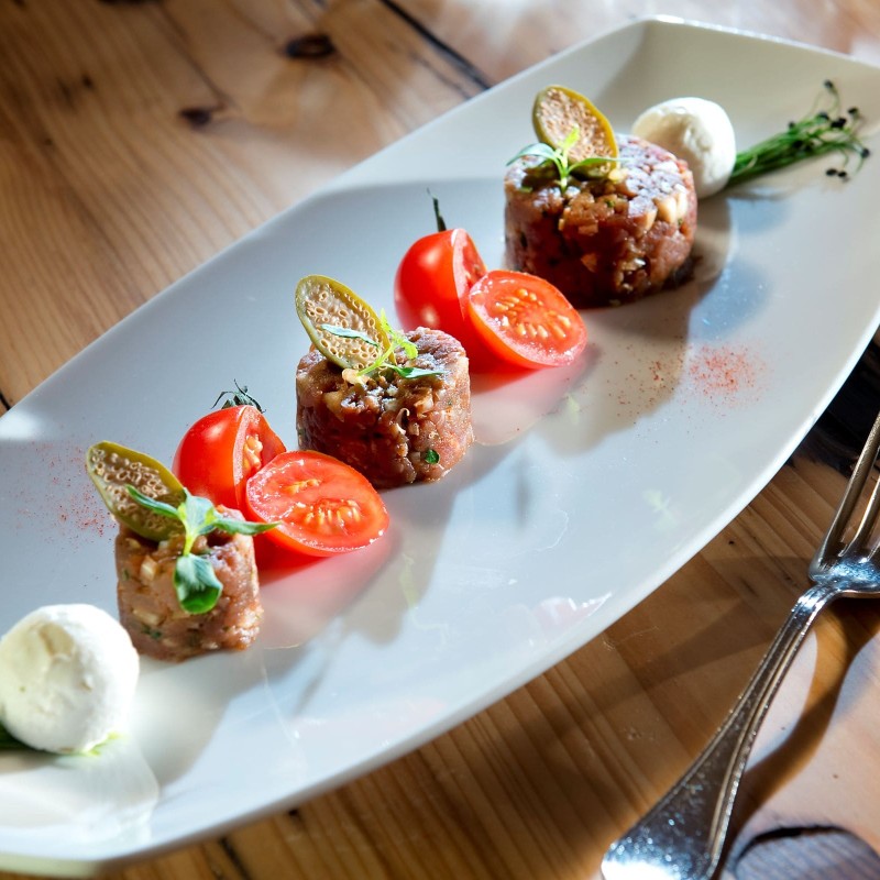 Appetiser in Restaurant Zehnerkar