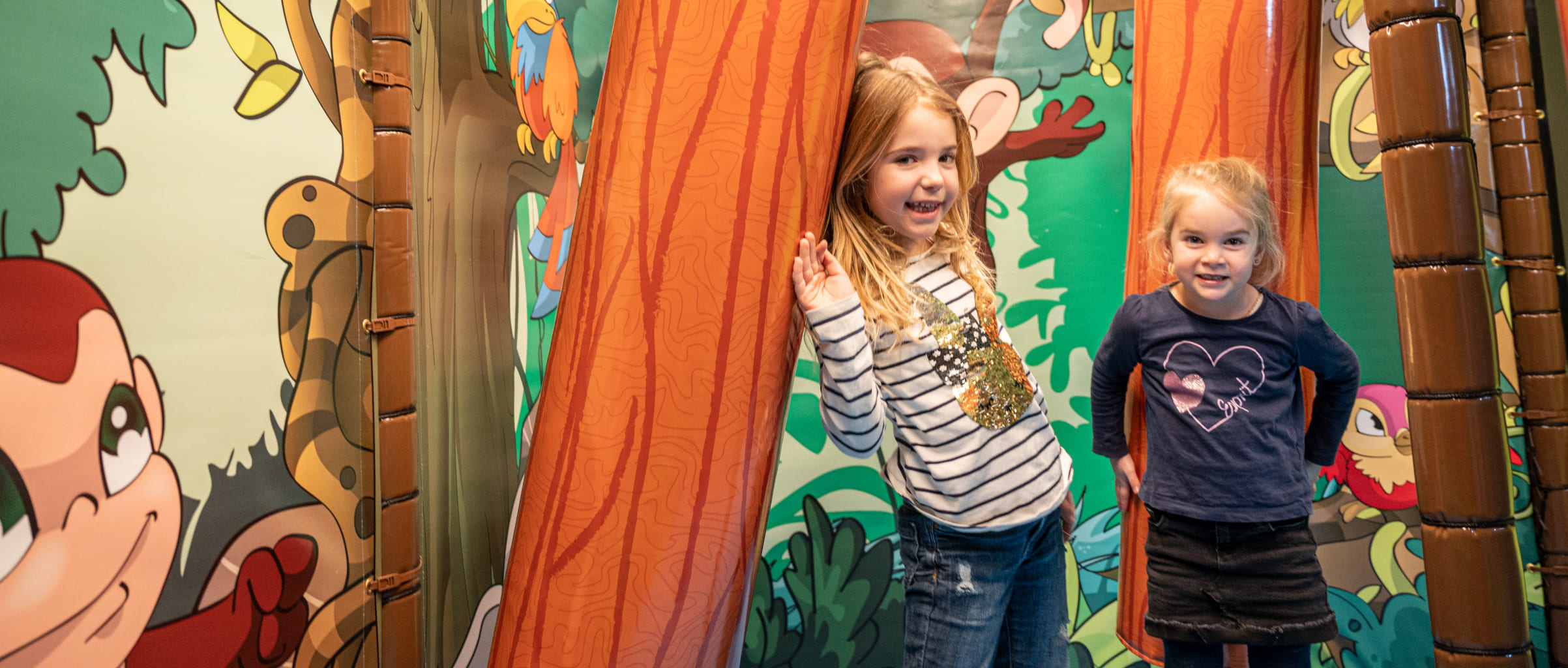 Kinder beim Spielen im Urlaub im Hotel Zehnerkar
