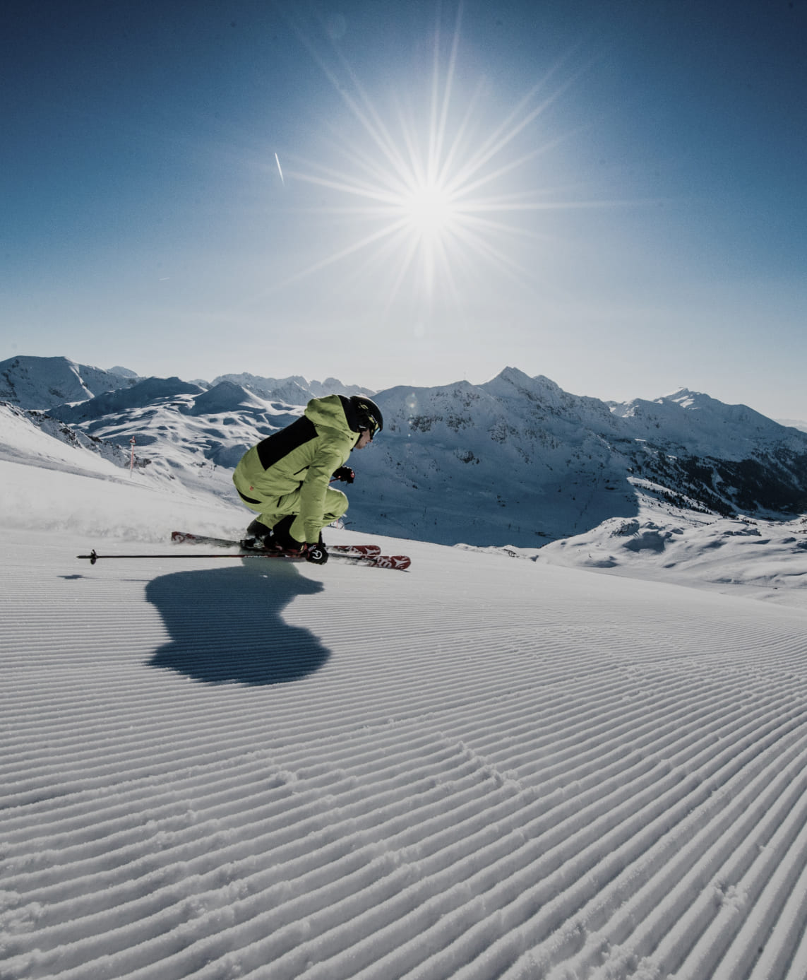 Skifahrer in Obertauern © Tourismusverband Obertauern