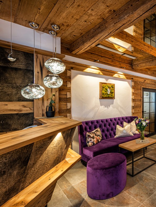 Rezeption Hotel Zehnerkar