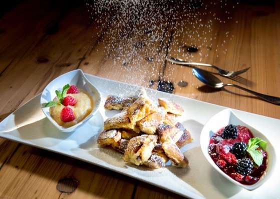 Dessert im Restaurant von Hotel Zehnerkar / Obertauern