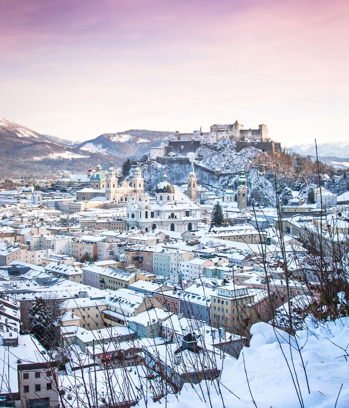 Ausflug nach Salzburg im Winter © shutterstock.com