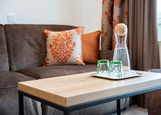 Room with living space example